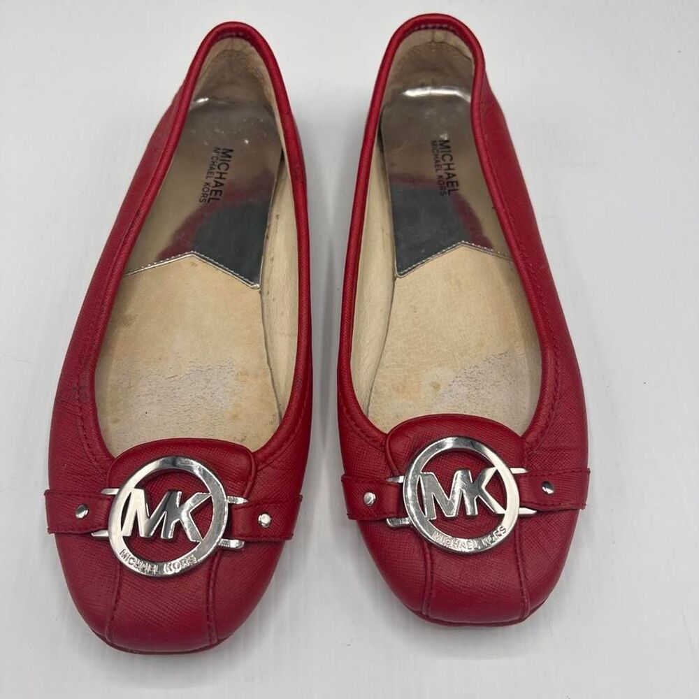Michael-kors Women's Red and Burgundy Loafers